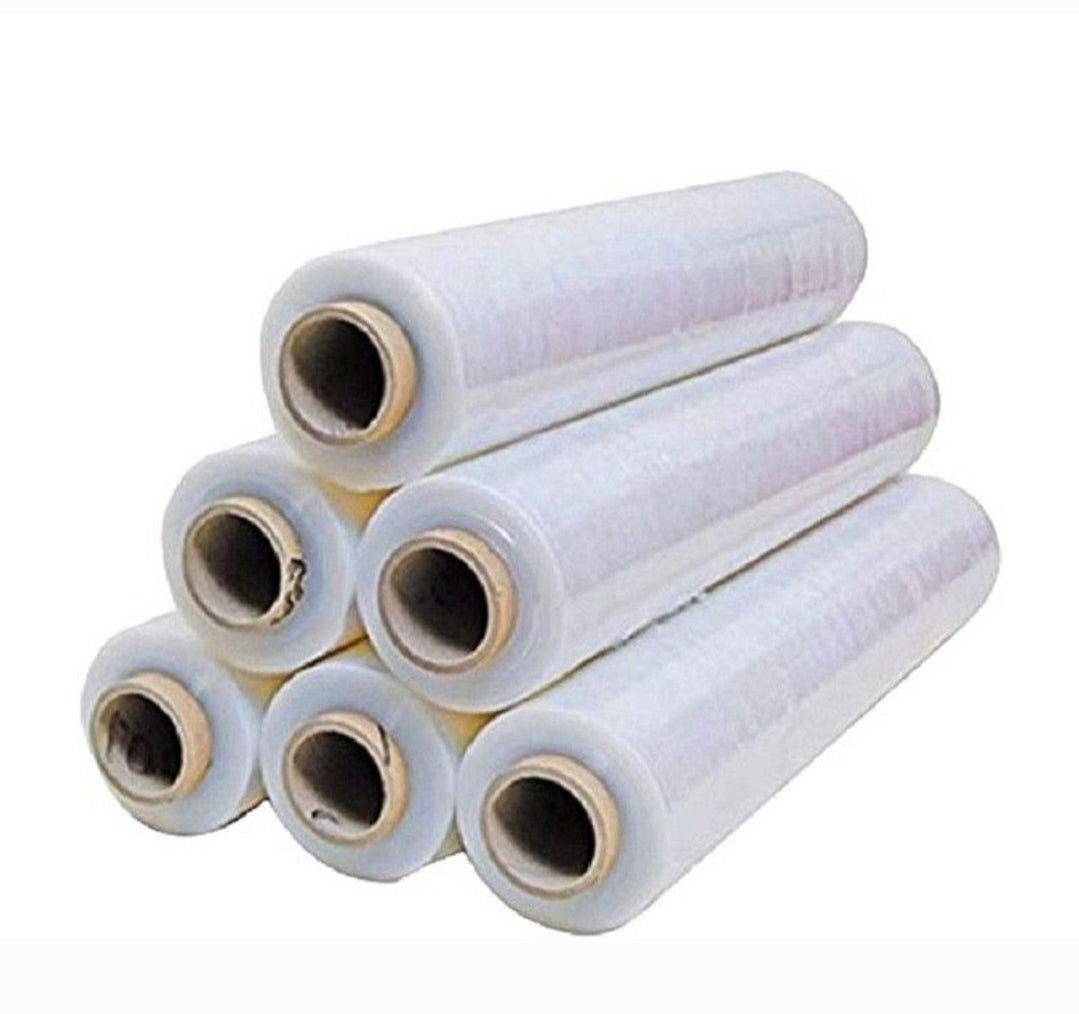 Premium Stretch Wrap Film 20 "× 1500 FT 80 Gauge Industrial Grade Pallet Wrap for Secure Shipping & Storage